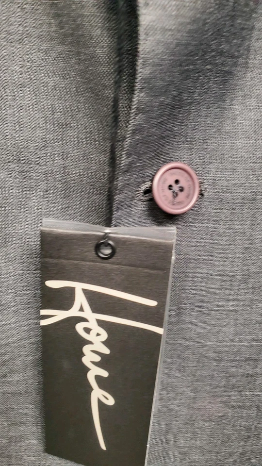 House of Howe Sz 40 Mens Blazer Jacket Black English Rock Gothic Renaissance NEW - Image 2 of 4