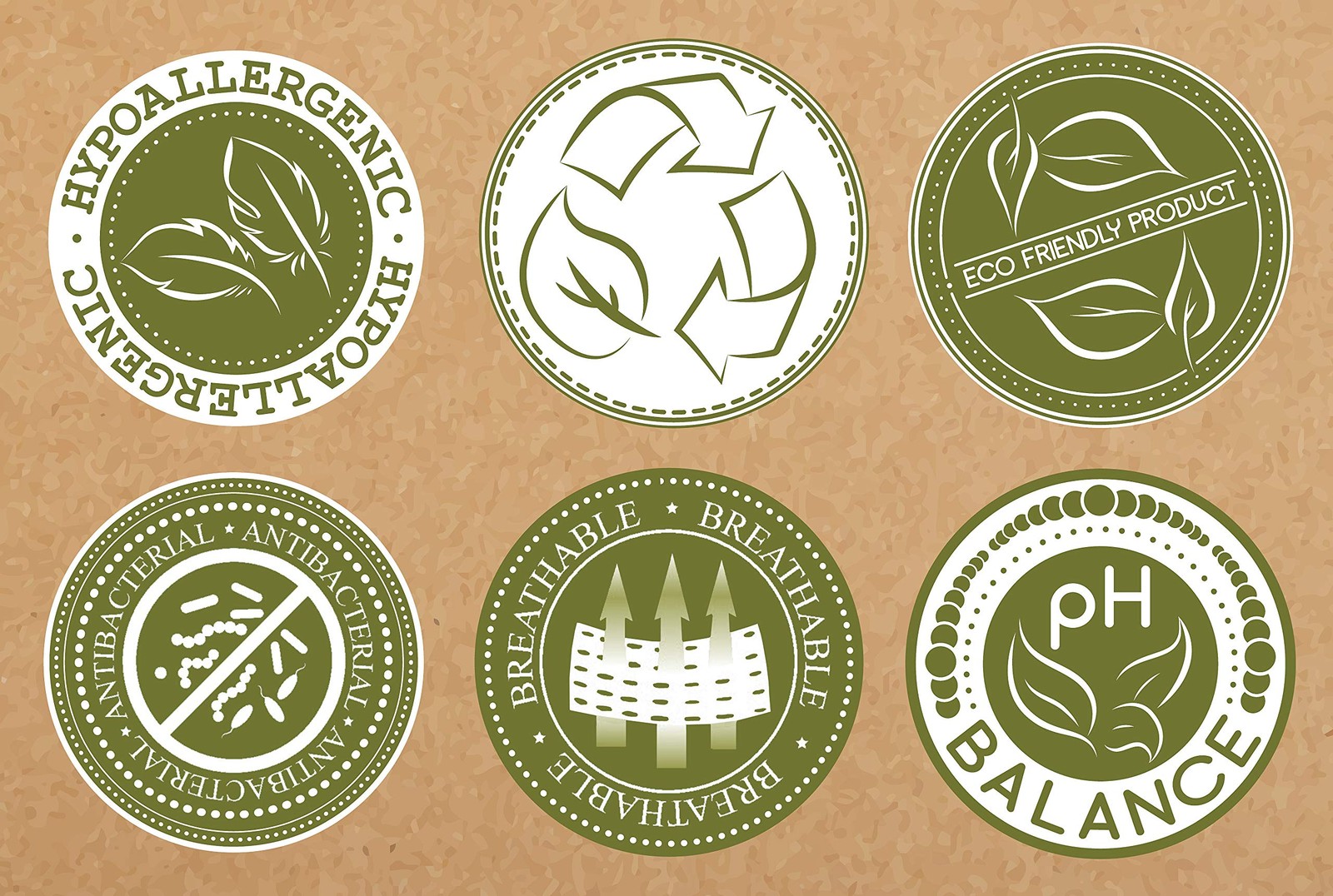 Elegant Comfort 1500TC King Quatrefoil Microfiber Bed Sheets 6-Piece Hotel Quali