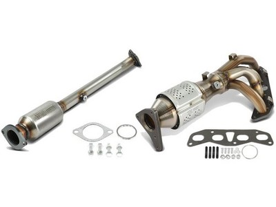 For 2009-2012 Suzuki Equator Catalytic Converter Set Front  Rear APR 17415D