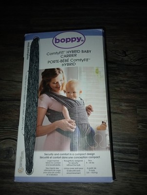 Bobby ComfyFit Hybrid Baby Toddler  Carrier in Heathered Gray 0m 8-35lbs 