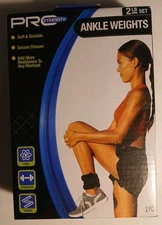 Wrist/Ankle Weights, 1 Pound Each (2 lb Set total) Soft, Durable & Secure/New