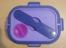 Smart Planet Silicone Collapsible Heated Lunch Box HLB-2,Used,Good Condition 