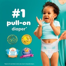 Pampers Diapers - Cruisers 360 - Size 4, 144 Count, Babyproof up to 100 Leakpro