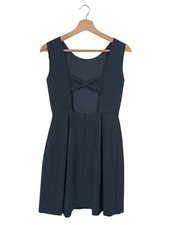 Robe Fluide Bleue Claudie Pierlot Taille 36 - Modèle Rabat - Parfait état