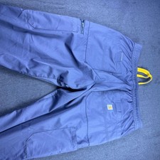 Carhartt Men's Force Relaxed Fit Cargo Work Pants Blue Size L