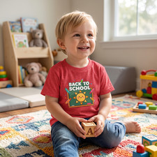 Back to School Sun Chalkboard Toddler Tee Cute Pencil Kids Shirt