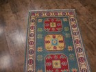 Authentic Kazak Pakistani Handmade Small Rug Wool Craftsmanship 2x3 Ft — photo 3