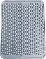Abtropfmatte Geschirr 30X40Cm, HitzebestäNdige, Rutschfeste Abtropfmatte Aus Sil