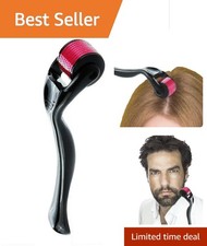 540 Titanium Needles Derma Roller for Hair Growth - Perfect for Men  Women