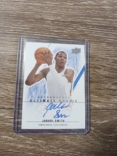2021 Upper Deck Autographed Ultimate Rookie Jabari Smith Employee Exclusive UD