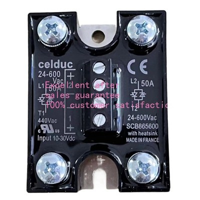 1PCS NEW for Celduc Solid State Relay SCB865600 50A Freight Free