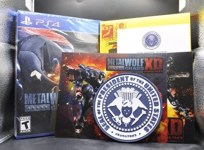 Metal Wolf Chaos XD (PS4) [Sealed] - Special Reserve Games #1679 w/Extras