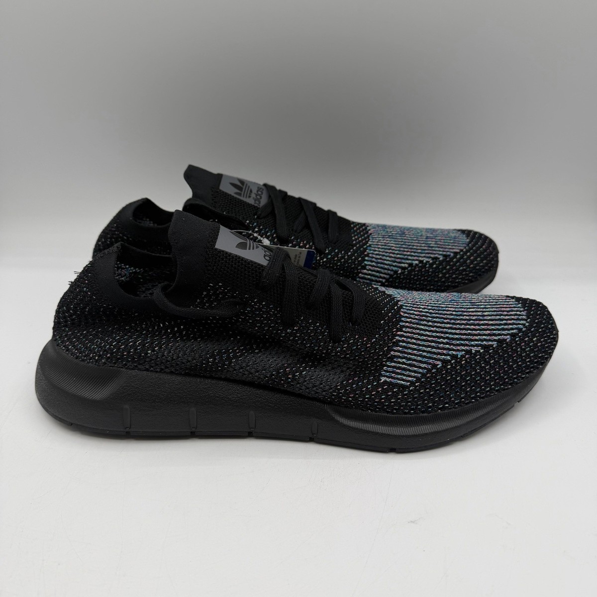 Adidas Swift Run PK Running Shoes Mens Sz 10.5 Black/Multi Color Sneakers CG4127 Adidas Swift Run PK Running Shoes Mens Sz 10.5 Black/Multi  main image 3
