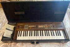 Casio Casiotone 405 Electronic Keyboard Synthesizer VINTAGE Hard Case 49 Key