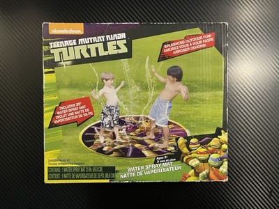 2014 TEENAGE MUTANT Ninja Turtles Water Spray Mat RARE HTF