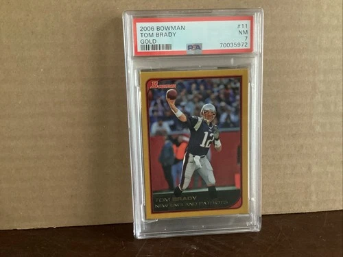 2006 Bowman - Tom Brady #11 Gold
