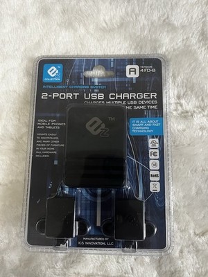 2port USB Charger-for Multiple USB Devices At The Same Tim. New.
