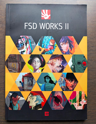 FSD WORKS II Artbook/Buch Beschriftet Erstausgabe Russisch (FSD WORKS)