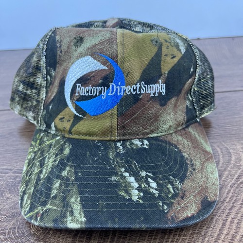 Factory Direct Supply Hat Adjustable Hat Camo Adjustable Hat Green Adult Fit Hat