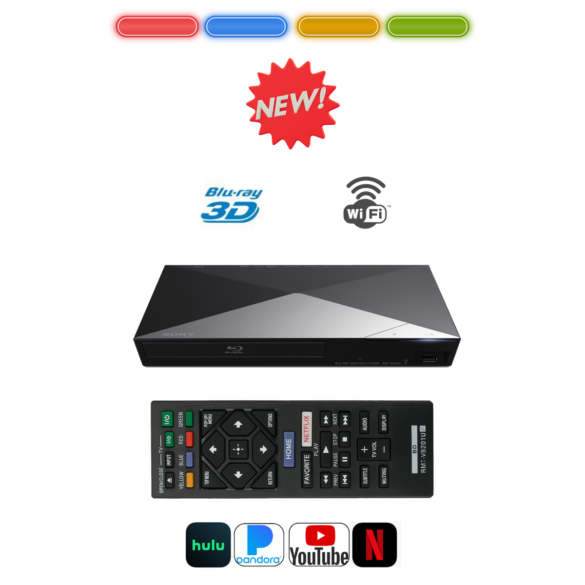 Sony BDP-S5200ブルーレイレコーダー Sony BDP-S5200 Blu-ray Player for sale online | eBay