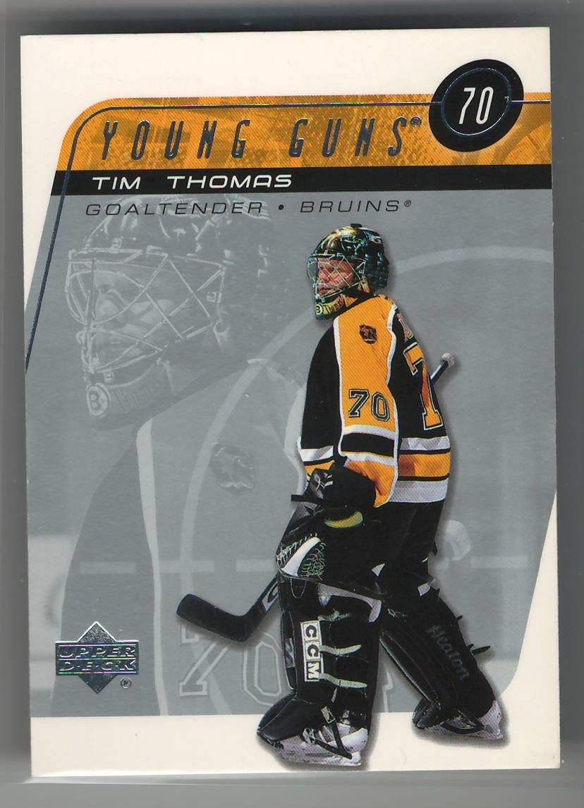 02/03 UPPER DECK YOUNG GUNS #429 TIM THOMAS RC