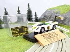 AURORA AFX PORSCHE 917 wht - grn - yel - blk 2 NEW VERY HTF BOXED