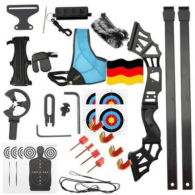 53'' Bogenschießen Straight Bögen 40lbs 50lb Recurve Bogen Zielübungen Sportbogen
