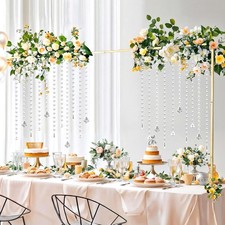 24 Pcs 13 Inch Clear Acrylic Crystal Garland Strands