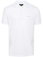 Hugo Boss Men's Piraq Active 1 Short Sleeve Polo Shirt, White