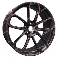 1pc Forged Wheel Rim Twin 5 Spoke Venetian Bronze For Porsche Taycan Panamera