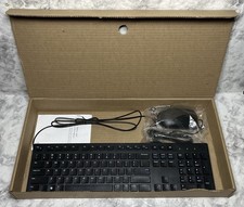 Dell KB216 Keyboard MS116 Mouse Combo USB Wired 104-Key US Layout Black