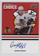 2025-26 Chicago Blackhawks Centennial Choice Signatures Connor Murphy Auto 1te1