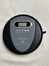 Insignia Portable CD Player Car NS-P4112 60 Sec Anti-Shock Protection Black Gray