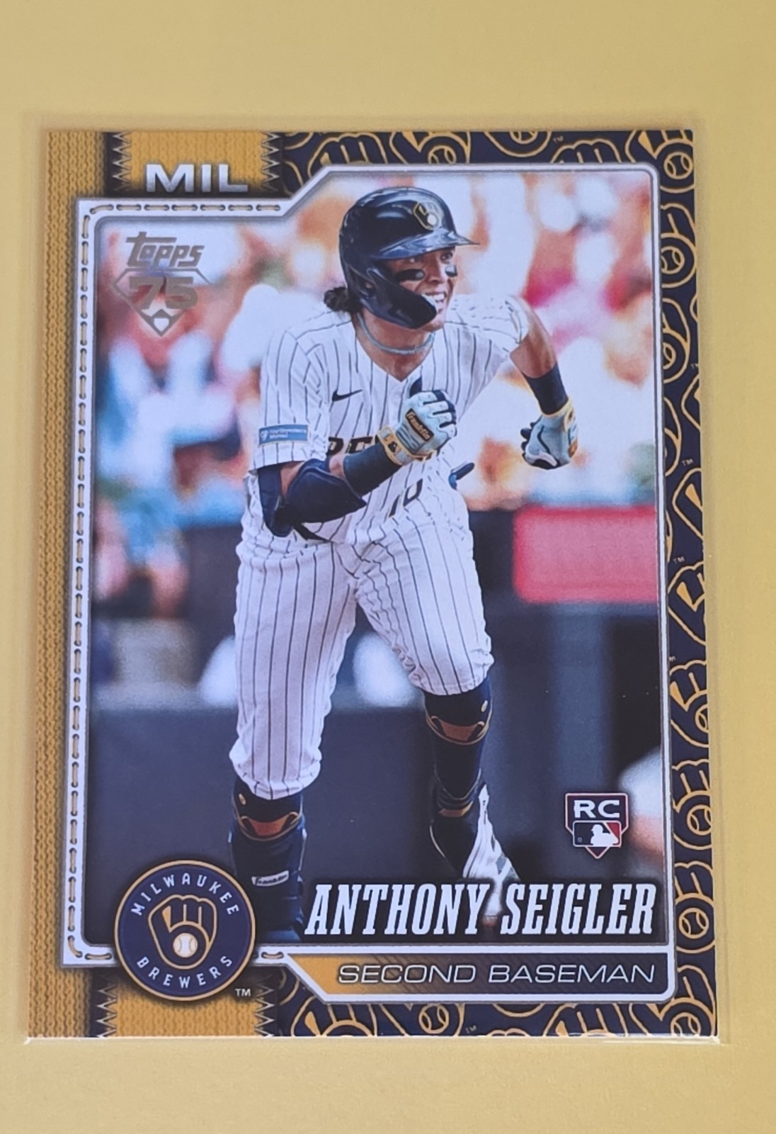 2026 Topps Series 1 - Anthony Seigler #286 Team Color Border (RC)