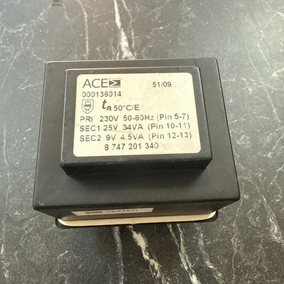 Worcester Kessel Ersatzteil Trafo Teilenummer 8747201340 geprüft