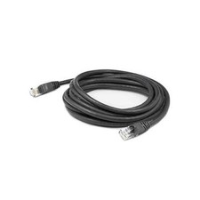 AddOn ADD10FCAT6BK 10ft RJ-45 M-M Black Cat6 UTP Cable