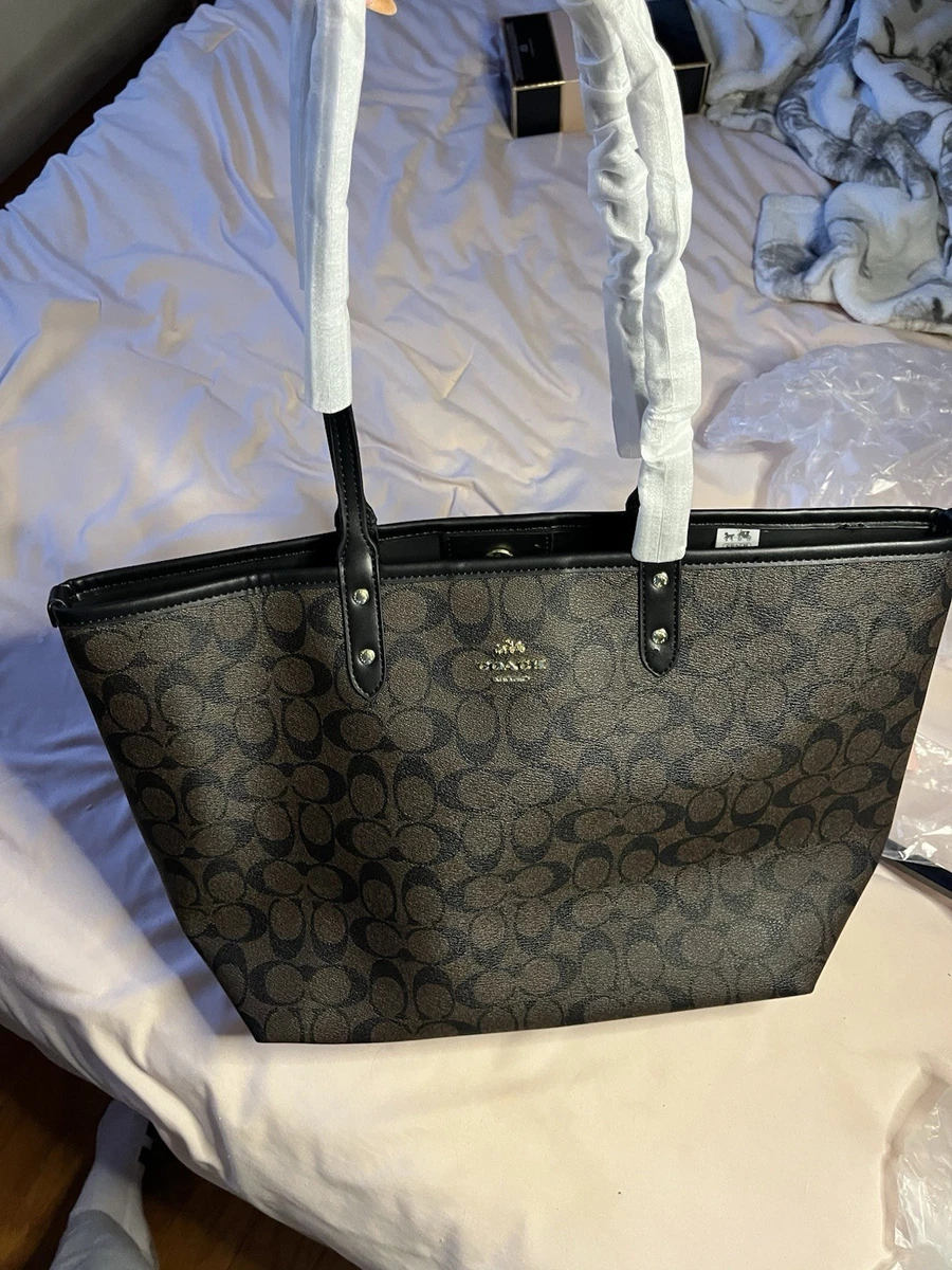 バッグ Coach Tote Bag Blue Signature Y2K Coach Blue Signature Handbag for sale | eBay