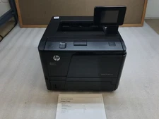 HP LaserJet Pro 400 M401dn Workgroup Laser Printer 17K Page Count Tested