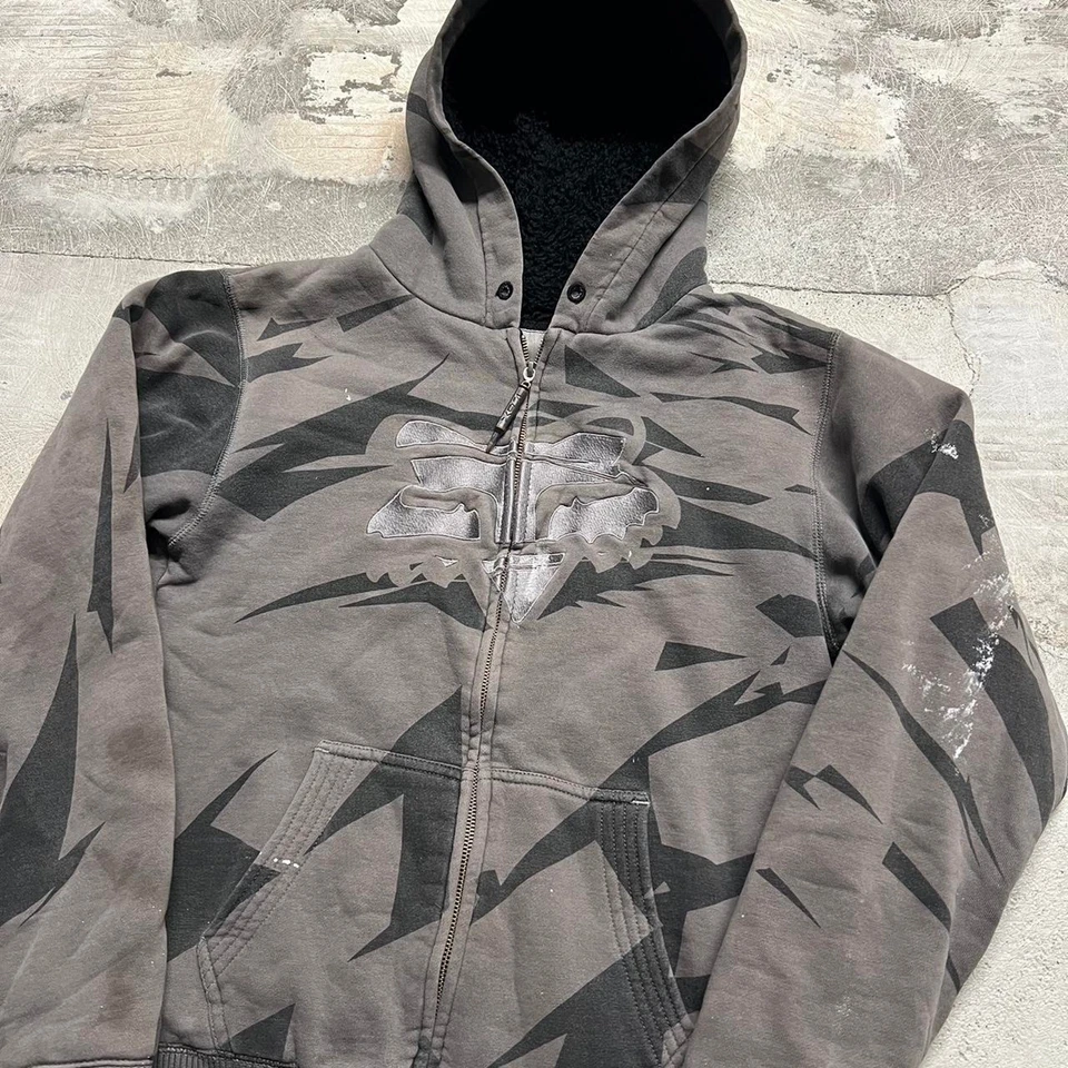 CHAQUETA DE CARRERAS ZORRO Y2K AÑOS 2000 Foto 2 de 4