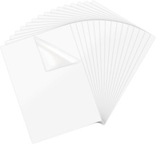 30 Sheet Sticker Paper Printer A4 White Printable Vinyl Sticker Paper Waterproof