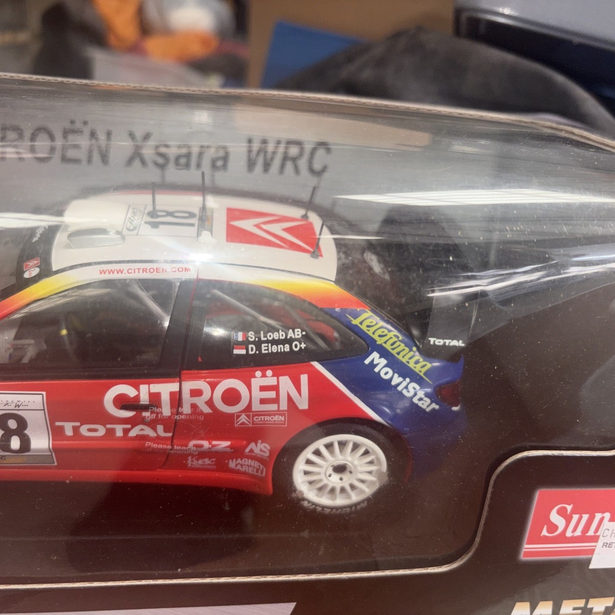 Citroën Xsara WRC Monte-Carlo 2003 #17 McRae Colin Ring Derek SUN STAR 4403 1:18