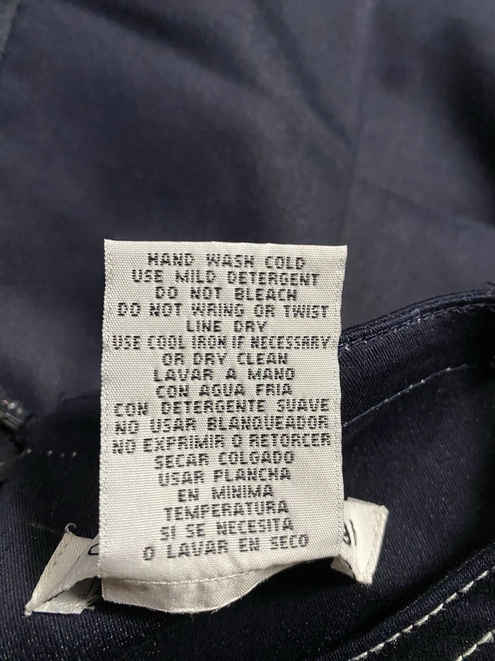 Платье женское Madison Leigh 6 эластичное темно-синее с белыми нитями акценты кепка рукава - Изображение 4 из 4