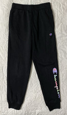 Youth Champion Fleece Lined Jogger Pant, Size: 8, Black, Pockets