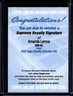2025 Topps UFC Royalty Amanda Lemos Supreme Signatures Auto #/99