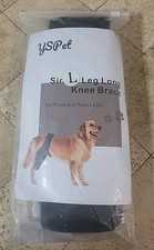 Dog Knee Brace, Leg Brace for Torn ACL Cruciate Ligament Injury Recovery Lg NEW