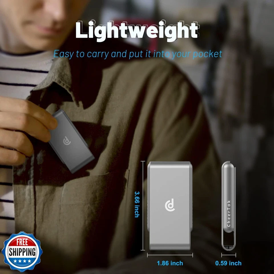 Cheerdots CheerTok Travel Carring Case Wireless Presenter Powerpoint Clicker - Image 3 of 4