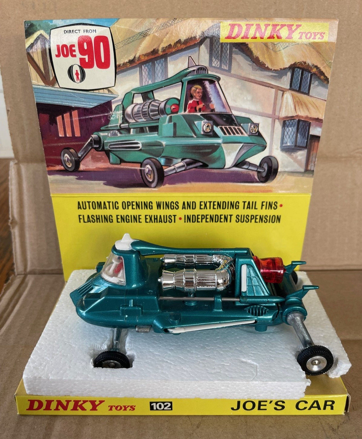 Dinky 102, Joe's Car - Free Price Guide & Review