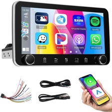 1DIN 10.36" Android 15 Autoradio mit Apple Carplay GPS NAVI WIFI BT MP5 2+64GB
