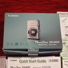 Canon PowerShot Digital ELPH SD400 Silver Compact Camera 5MP 3x Zoom 2" — photo 10