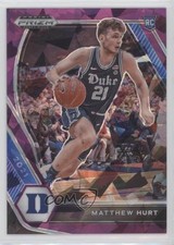 2021-22 Panini Prizm Draft Picks Purple Ice 97/149 Matt Hurt Matthew #34 00gy